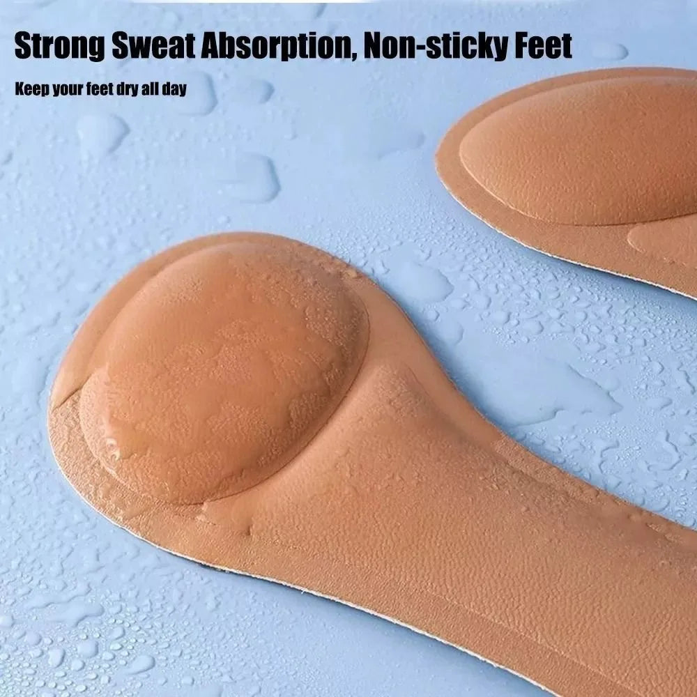 Self-adhesive High-heel Insoles New Anti-slip Women Shoes Stickers Soft Sweat Absorption High-heel Pad