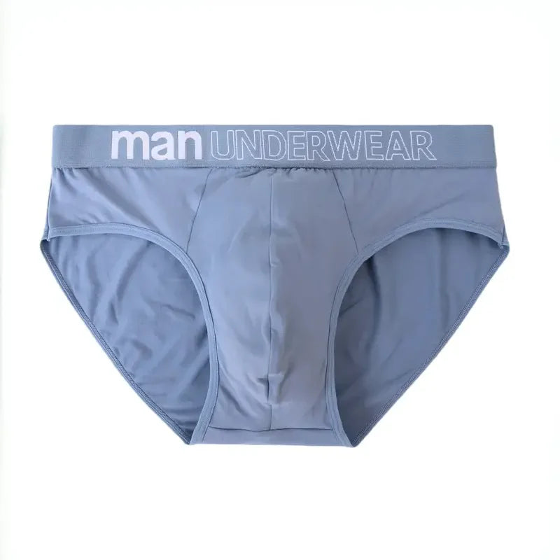 10-Piece Set Of Men's Solid Color Elastic Waistband Triangle Pants Breathable Underwear Men's Casual And Comfortable Underwear