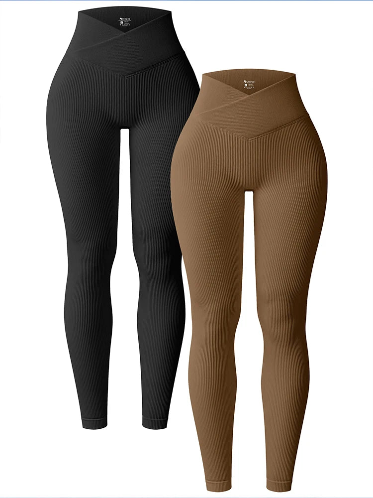 New Winter Women Yoga Thread High Waist Buttock Lifting Sports Yoga Pants